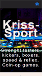 Mobile Screenshot of kriss-sport.com